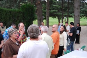 repas du club en mai 2009