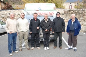 BourgMadameOct2011 001 Nos joueurs prennent le frais...