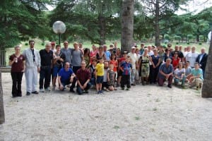 La photo "de famille" avant le repas.